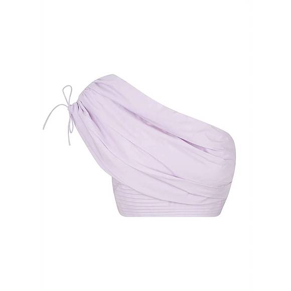 NEW S/W/F roman top in lila - Picture 4 of 4